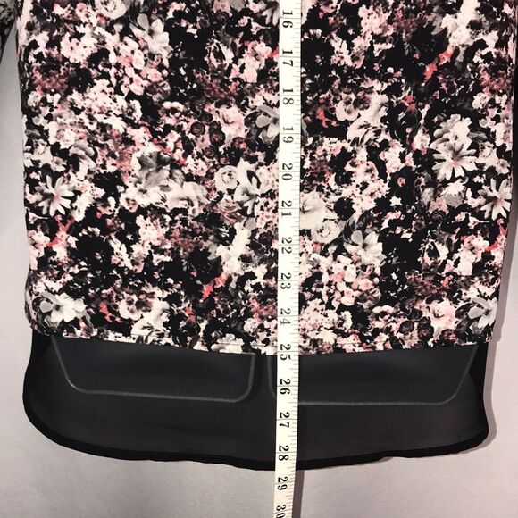 The limited Black Sheer Floral Tunic Top Sz.M Whimsigoth - Picture 10 of 14